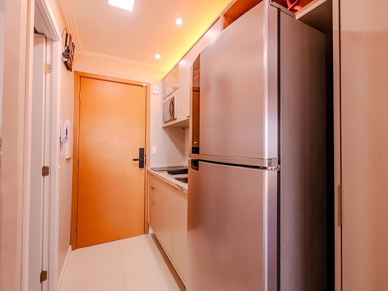 Apto 516 Smart Corsário: Rooftop e Vista pro Mar
