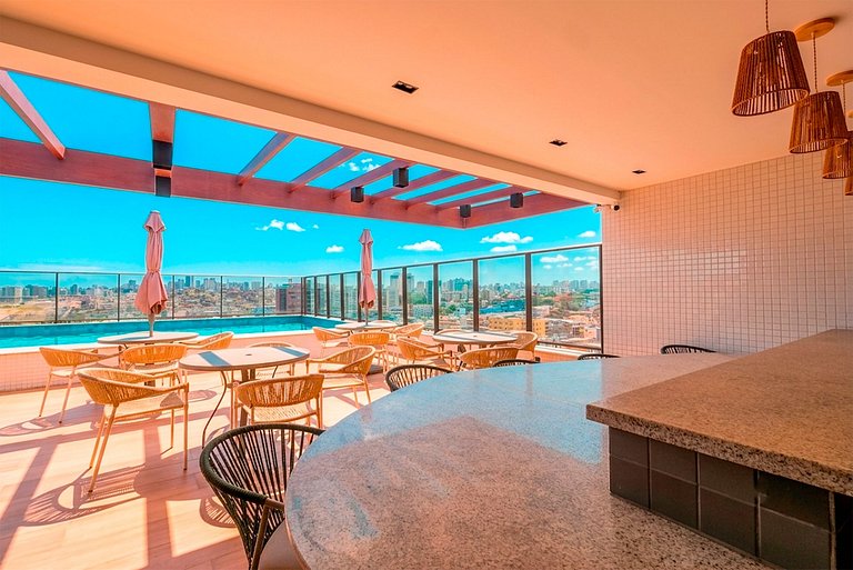 Smart Corsário 326: Quarto e Sala Frente Mar