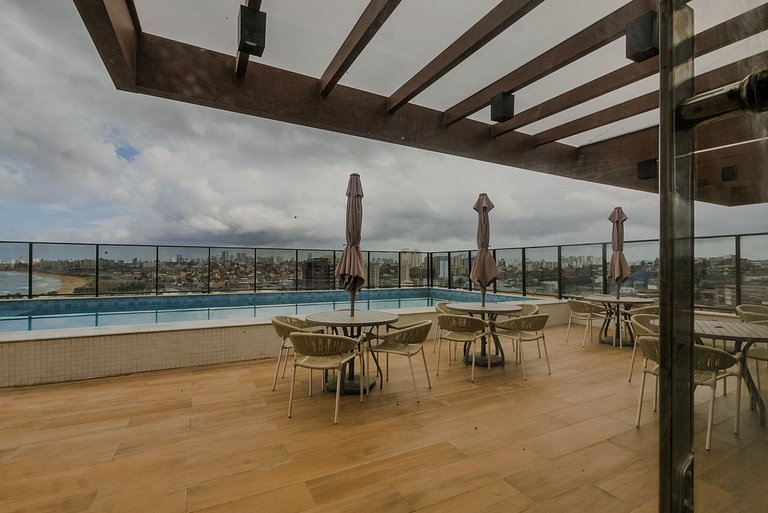 Smart Corsário 326: Quarto e Sala Frente Mar